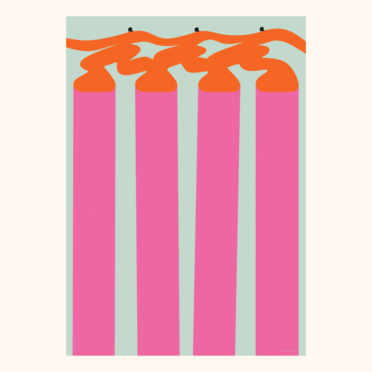 »THROUGH THE ALTE LEIER« A1 FINE ART PRINT