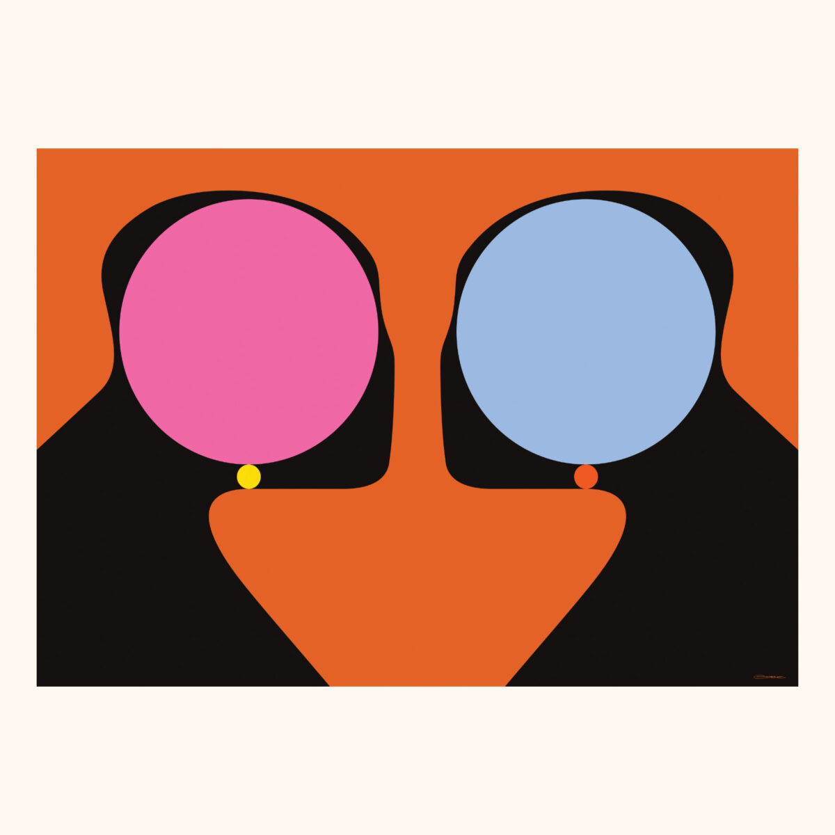 »IN REAL LIFE« A1 FINE ART PRINT