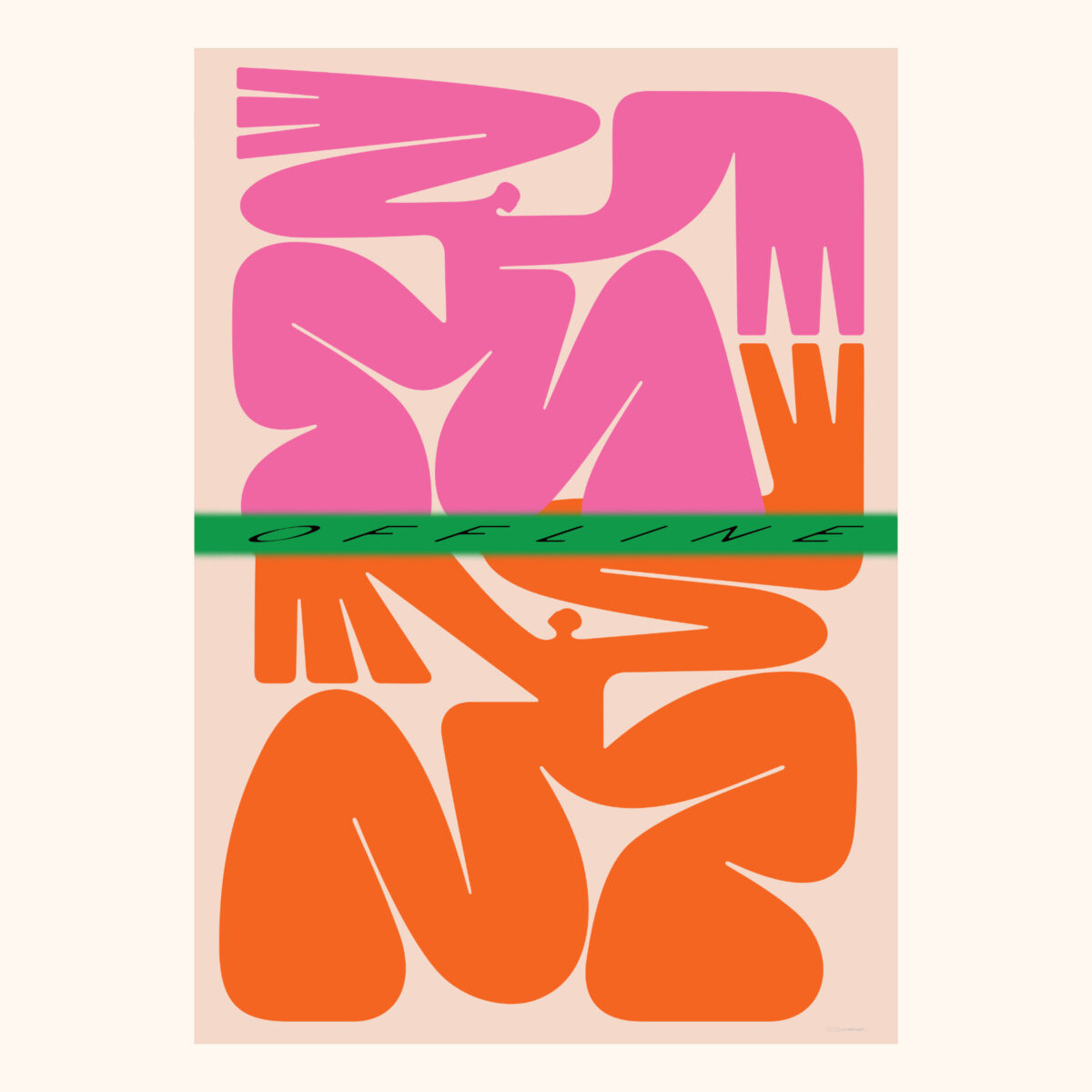 »OFFLINE« A1 FINE ART PRINT