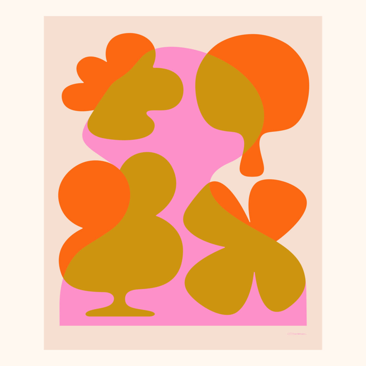 »IN REAL LIFE 2« 50 X 60 FINE ART PRINT